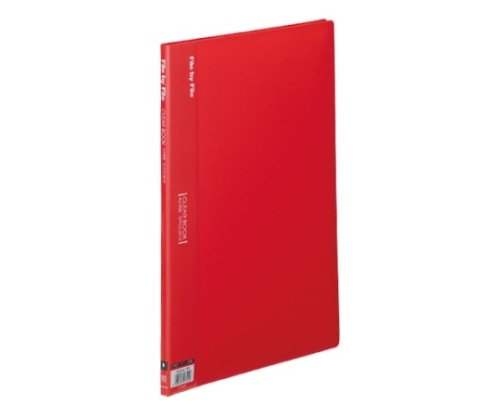 ビュートン クリヤーブック レッド BCB-A4-10R 1冊(ご注文単位1冊)【直送品】