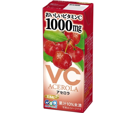 エルビー おいしいビタミンCアセロラ 200mL 1セット(24本入) 255673 1セット※軽（ご注文単位1セット）【直送品】