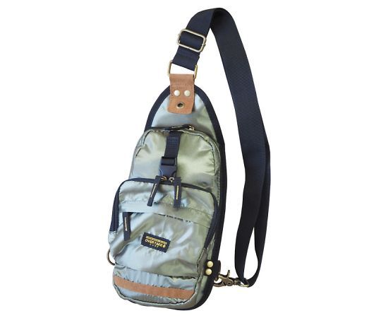 三共コーポレーション OVERTAKE CUBE マルチボディバッグ カーキ #582254 OTC-51-KH 1個(ご注文単位1個)【直送品】