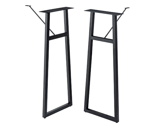 東谷 カウンター 脚 (2脚組) ブラック JPT-264 1個（ご注文単位1個）【直送品】