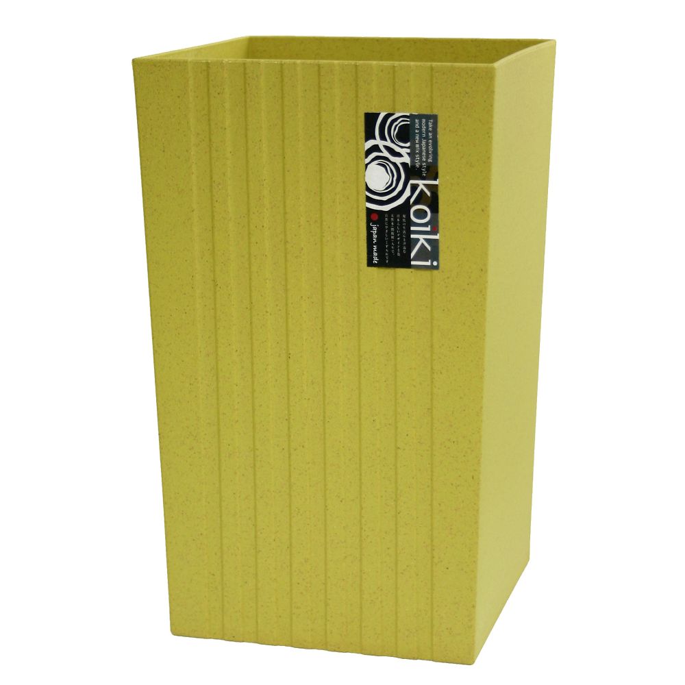 八幡化成 コイキモダン 角型 大 10L グリーン 1ケース(24個入)  1ケース（ご注文単位1ケース）【直送品】