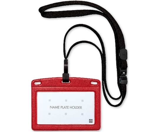 オープン工業 吊り下げ名札フック式 レザー調名刺1枚 NL-24P-3 1枚(ご注文単位1枚)【直送品】