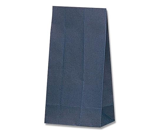 アズワン 150x 90x280mm カラー紙袋(紺/100枚) EA927SB-66 1パック（ご注文単位1パック）【直送品】