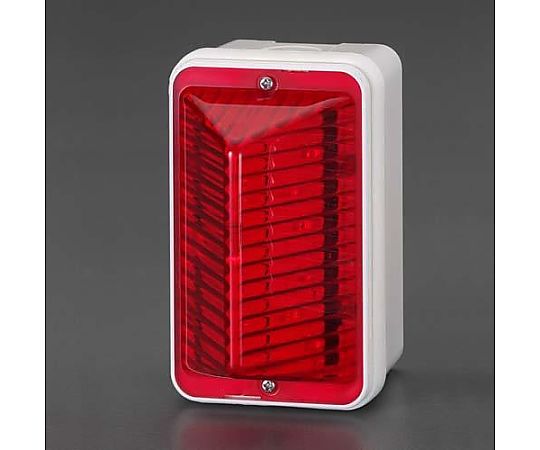 エスコ AC100V LED点滅灯(レッド) EA864EA-11 1個(ご注文単位1個)【直送品】