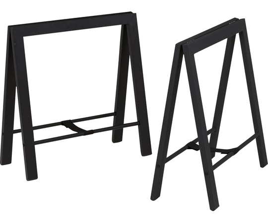 東谷 テーブル脚 2脚組 ブラック TL-111BK 1個（ご注文単位1個）【直送品】