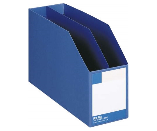 ライオン事務器 ボックスファイル 青 B-880E A4 1冊(ご注文単位1冊)【直送品】