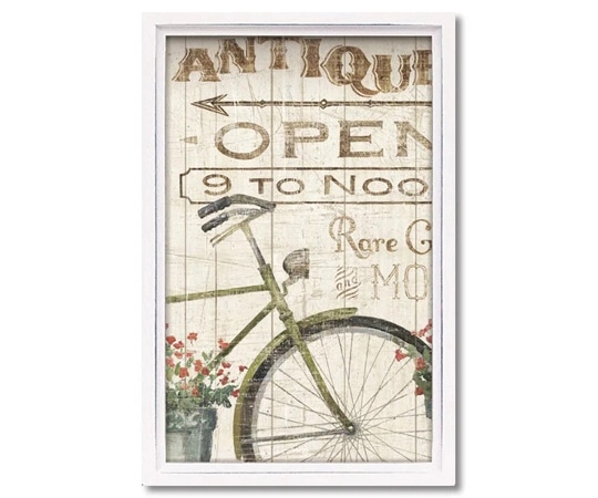 ユーパワー ロハス ミニアートフレーム ワイルド アップル スタジオ｢フリー マーケット バイク｣ LA-01707 1個（ご注文単位1個）【直送品】