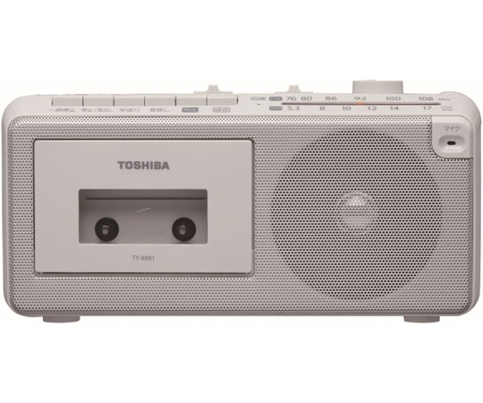 東芝 ラジオカセットレコーダー TY-XKR1(H) 1台（ご注文単位1台）【直送品】