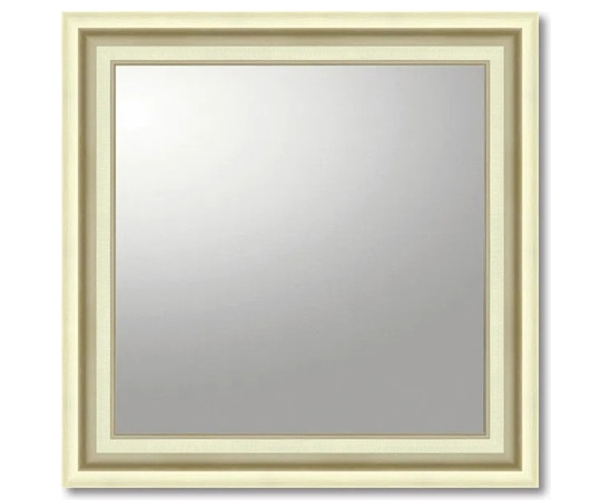 ユーパワー デコラティブ 大型ミラー モダン｢正方形(シルバー)｣ BM-16026 1個（ご注文単位1個）【直送品】