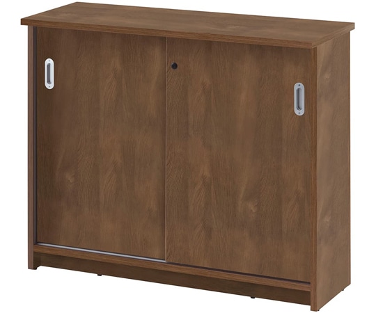 アール・エフ・ヤマカワ 書庫型カウンターⅢ DMJウォルナットⅡ RFHCSH3-1200DM2 1台(ご注文単位1台)【直送品】