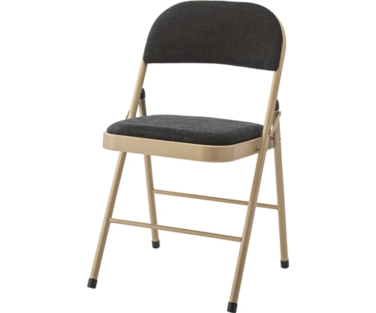 東谷 フォールディングチェア ブラック PC-33BK 1個（ご注文単位1個）【直送品】