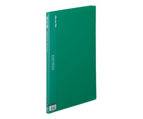 ビュートン クリヤーブック グリーン BCB-A4-10GN 1冊(ご注文単位1冊)【直送品】