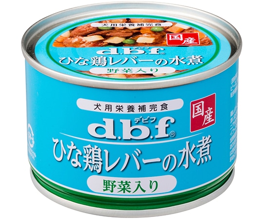 デビフペット ひな鶏レバーの水煮 野菜入り 150g 1507 1個（ご注文単位1個）【直送品】