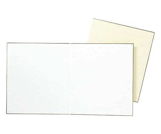 マルアイ 2つ折り色紙 奉書 シキシ-50W 1枚(ご注文単位1枚)【直送品】