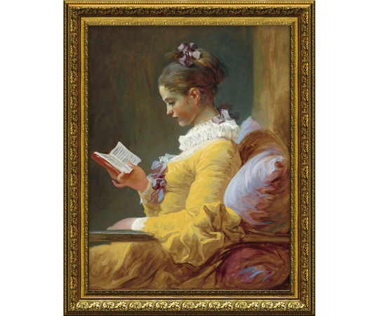 ユーパワー ミュージアムアートシリーズ フラゴナール「読書する女」 MW-14013 1個(ご注文単位1個)【直送品】