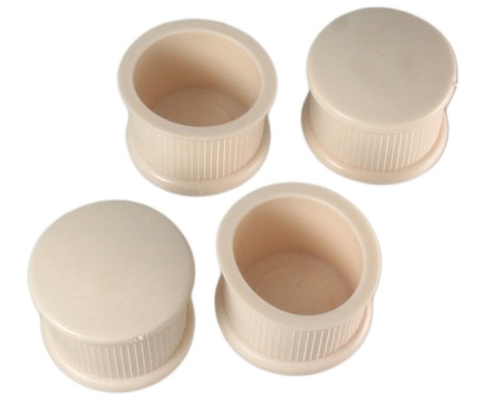 ハイロジック 脚キャップ 31mm丸 白 4個入 57016 1個(ご注文単位1個)【直送品】