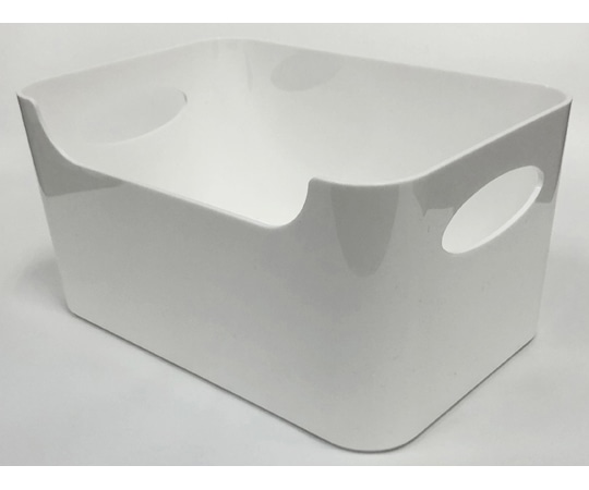 グリーンパル マルチ整理ボックス L ホワイト 1セット(18個入)  1セット（ご注文単位1セット）【直送品】