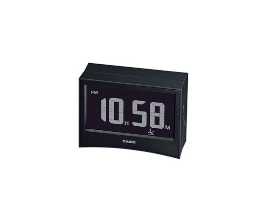 カシオ デジタル電波クロック (ブラック) DQD-S01J-1JF 1個(ご注文単位1個)【直送品】