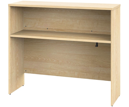 アール・エフ・ヤマカワ プラン サイドハイテーブル W1200×D400 ナチュラル×ナチュラル脚 RFPSH-1240NA-NL 1台（ご注文単位1台）【直送品】