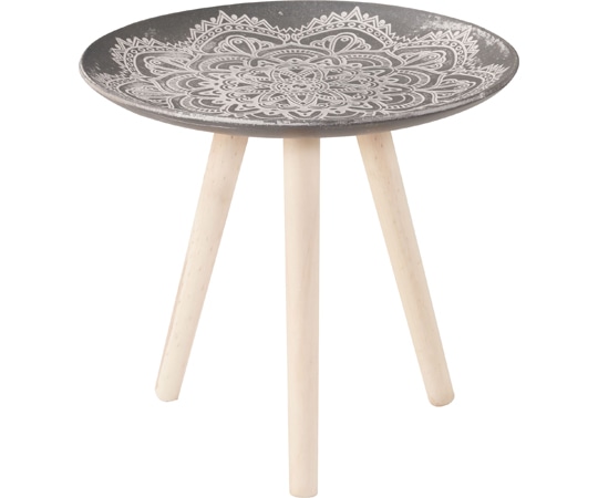 東谷 トレーテーブルM グレー LFS-191A 1個（ご注文単位1個）【直送品】