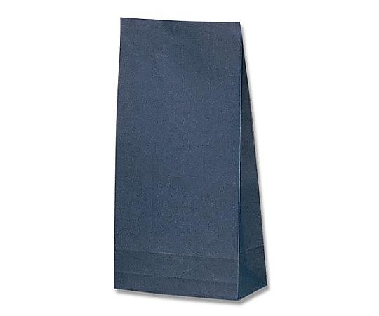 アズワン 155x 95x320mm カラー紙袋(紺/100枚) EA927SB-67 1パック（ご注文単位1パック）【直送品】