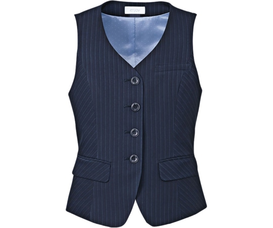 カーシーカシマ ENJOY ベスト AIR SWING SUITS 1STORY 645-2 ネイビー 9号 EAV645 1枚（ご注文単位1枚）【直送品】