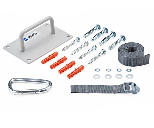 サンワサプライ ラック スタンド転倒防止壁面用ベルト ブラケットセット RAC-BL2SET 1個(ご注文単位1個)【直送品】