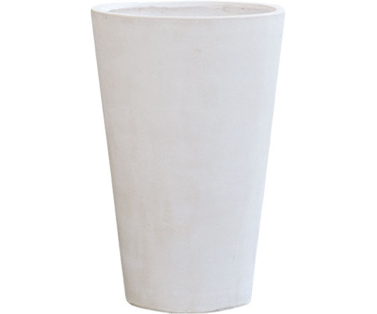 クレイ プランター TERRA-MENT Tall Round 81(テラメント トールラウンド)W 910-229-101 1個(ご注文単位1個)【直送品】