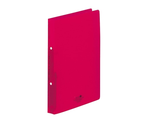 LIHITLAB AQUA DROPs リングファイル<ツイストリング> 3赤 F-5005 F5005-3 1冊(ご注文単位1冊)【直送品】