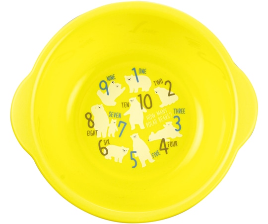 ナカヤ化学 くまくま子供湯桶 イエロー 9590 1個（ご注文単位1個）【直送品】