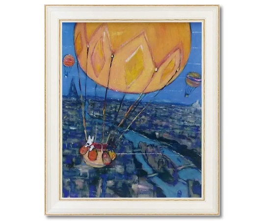 ユーパワー リサとガスパール アートフレーム Lサイズ｢気球｣ GL-10003 1個（ご注文単位1個）【直送品】