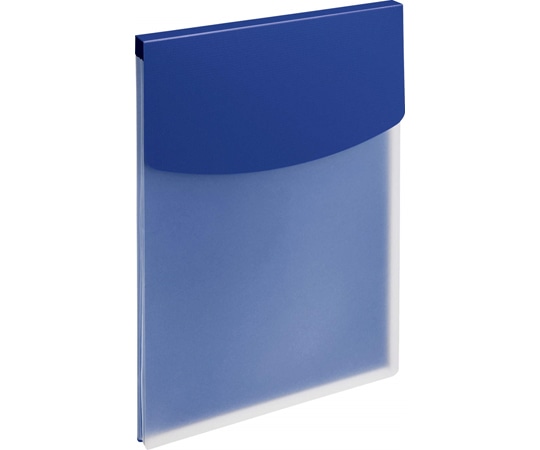 ライオン事務器 ホルダーファイル〈ビジカル〉 ブルー PH-13BF (B) 1冊(ご注文単位1冊)【直送品】