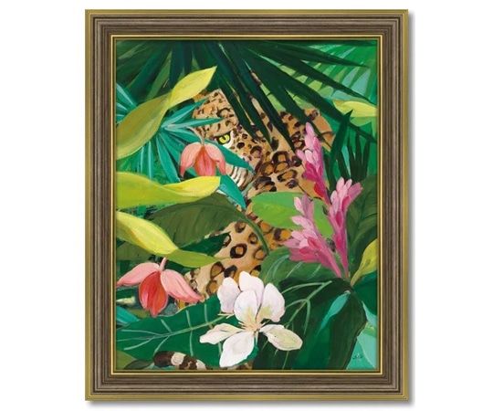 ユーパワー ジュリア プリントン｢ヒドゥン ジャングル2｣ JP-12002 1個（ご注文単位1個）【直送品】