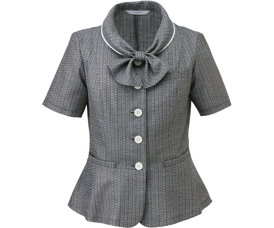 カーシーカシマ ENJOY オーバーブラウス PURETWEED グレー 9号 ESA704 1枚（ご注文単位1枚）【直送品】