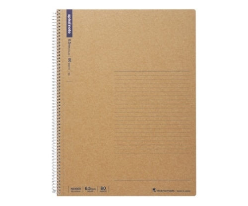 マルマン スパイラルノート 6.5mm罫×38行 80枚 N235ES 1冊(ご注文単位1冊)【直送品】