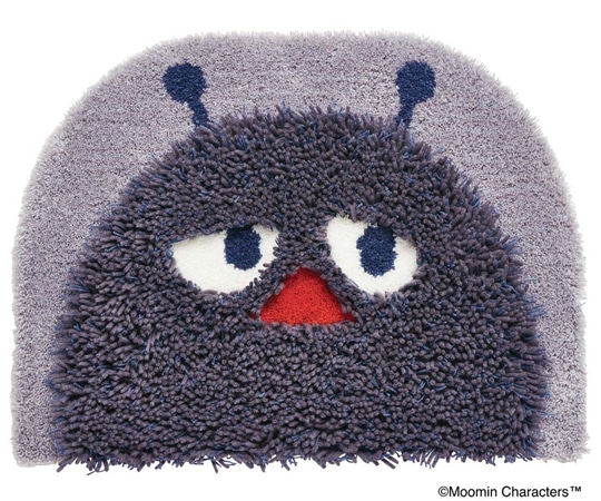 スミノエ MOOMIN マット モジャモジャスティンキー 45×60cm パープル 14301725 1枚（ご注文単位1枚）【直送品】