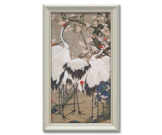 ユーパワー 伊藤 若冲｢梅花群鶴図｣ JI-07501 1個（ご注文単位1個）【直送品】