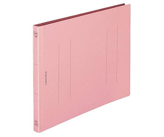 ライオン事務器 ヨコ型 フラットファイル(ピンク/10冊) EA762CD-61 1セット(ご注文単位1セット)【直送品】