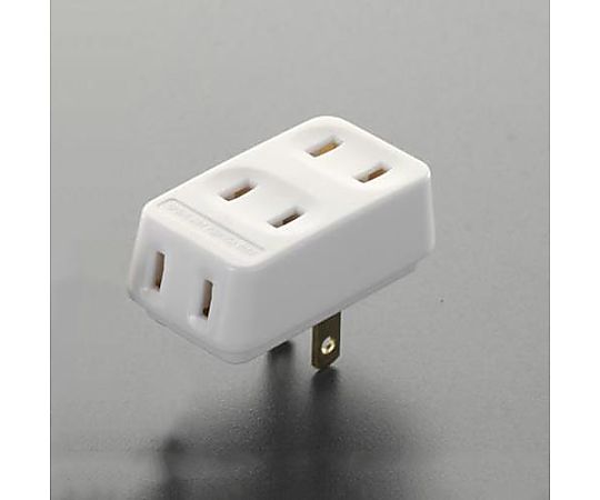 エスコ AC125V/15A 三口 タップ EA940CD-8C 1個(ご注文単位1個)【直送品】
