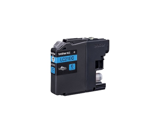 ブラザー インクカートリッジ大容量タイプ(シアン) LC21EC 1個(ご注文単位1個)【直送品】