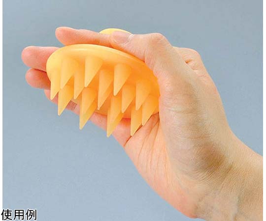 セーブインダストリー シリコン シャンプー&マッサージブラシ SV-8786 1個(ご注文単位1個)【直送品】