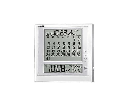 エスコ 170x170x25mm [電波] 掛・置兼用時計 EA798CS-15B 1個(ご注文単位1個)【直送品】