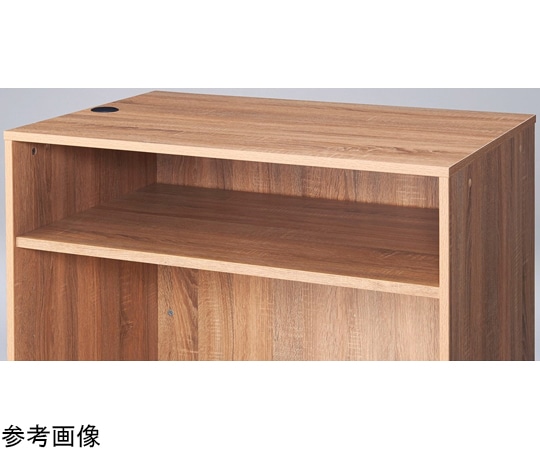 アズワン 中間棚 W90cm H100cmカウンター用 ラスティック柄 61-427-48-4 1枚（ご注文単位1枚）【直送品】