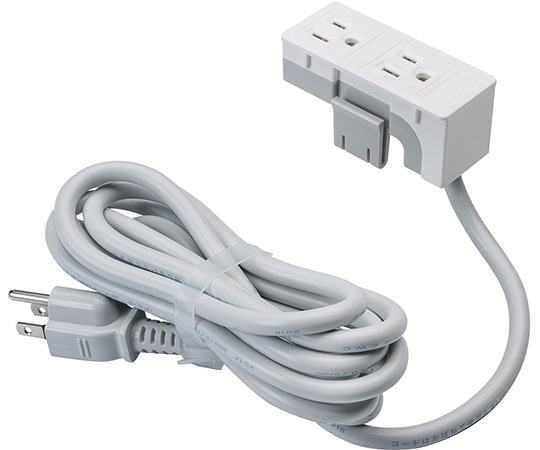 サンワサプライ 天板用タップ 3P 2個口 EA-TAP2 1個(ご注文単位1個)【直送品】