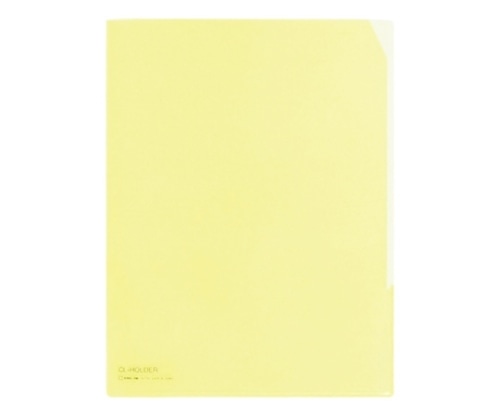 キングジム CLホルダー 黄 734 1枚(ご注文単位1枚)【直送品】