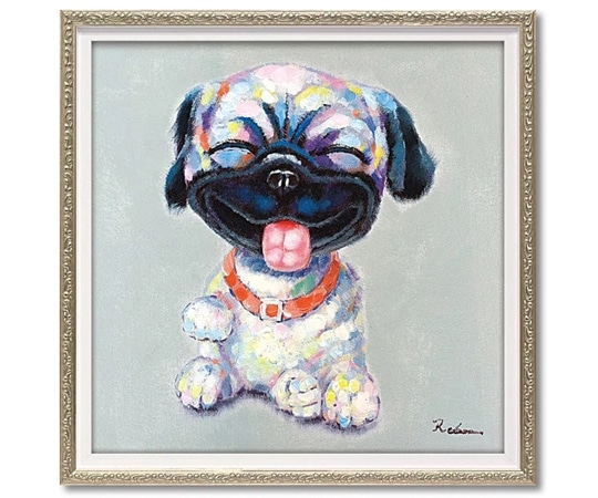 ユーパワー オイル ペイント アート｢アッカンベー(Sサイズ)｣ OP-07036 1個（ご注文単位1個）【直送品】