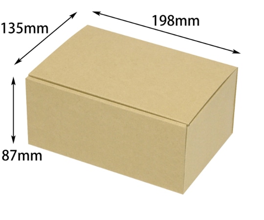 ヤマニパッケージ 贈答箱 お好みBOX17 両面クラフト 長方 100枚 EE-583 1ケース（ご注文単位1ケース）【直送品】