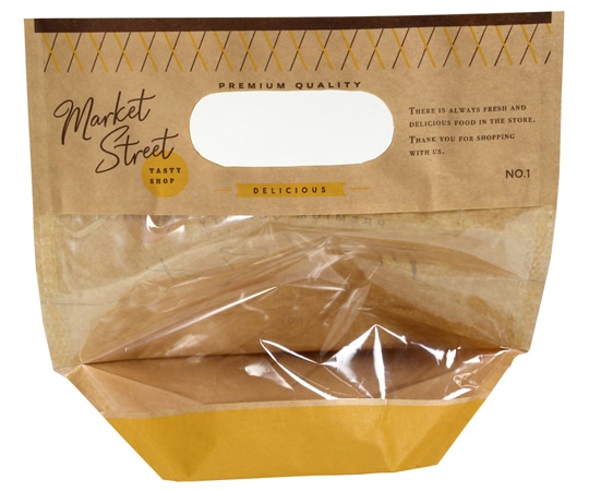 パックスタイル 青果用袋 ハンドクラフトバッグ MS 18-18 50枚×60パック入 00680563 1ケース（ご注文単位1ケース）【直送品】