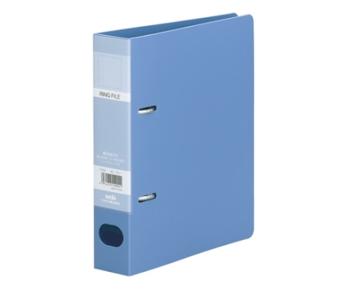 セキセイ セディア ロックリングファイル ブルー F-332-10 1冊(ご注文単位1冊)【直送品】