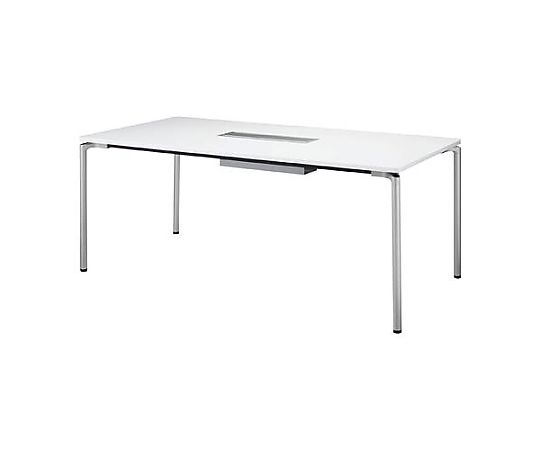 ライオン事務器 1500x900x720mm ミーティングテーブル(配線ボックス付) EA954HC-813 1個(ご注文単位1個)【直送品】